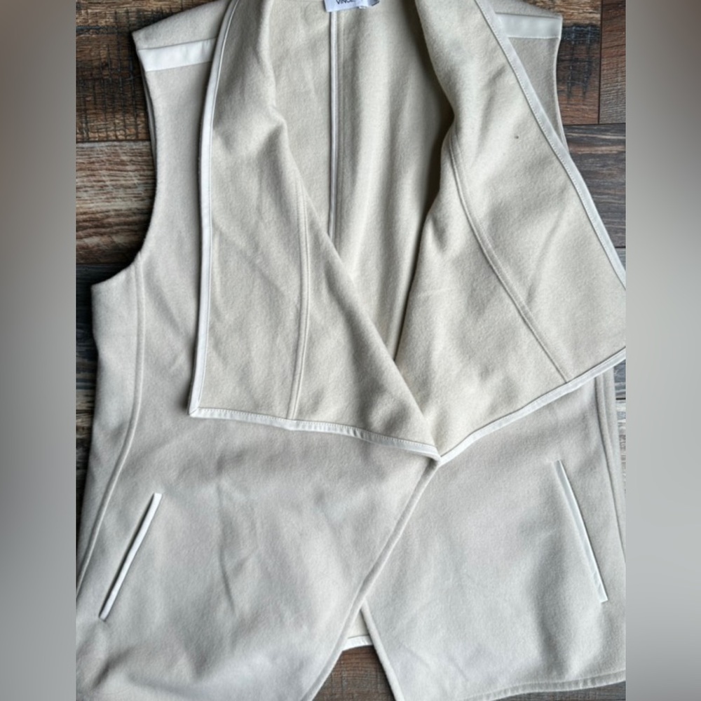 Vince Lamb Leather Vest